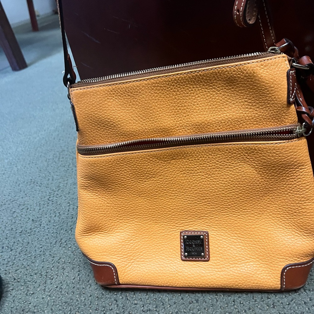 Dooney & Bourke Pebble Grain Medium Coral Crossbody